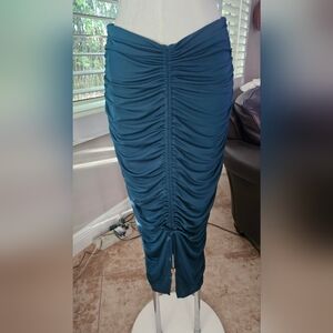 Inc International Concepts Midi Skirt Green M